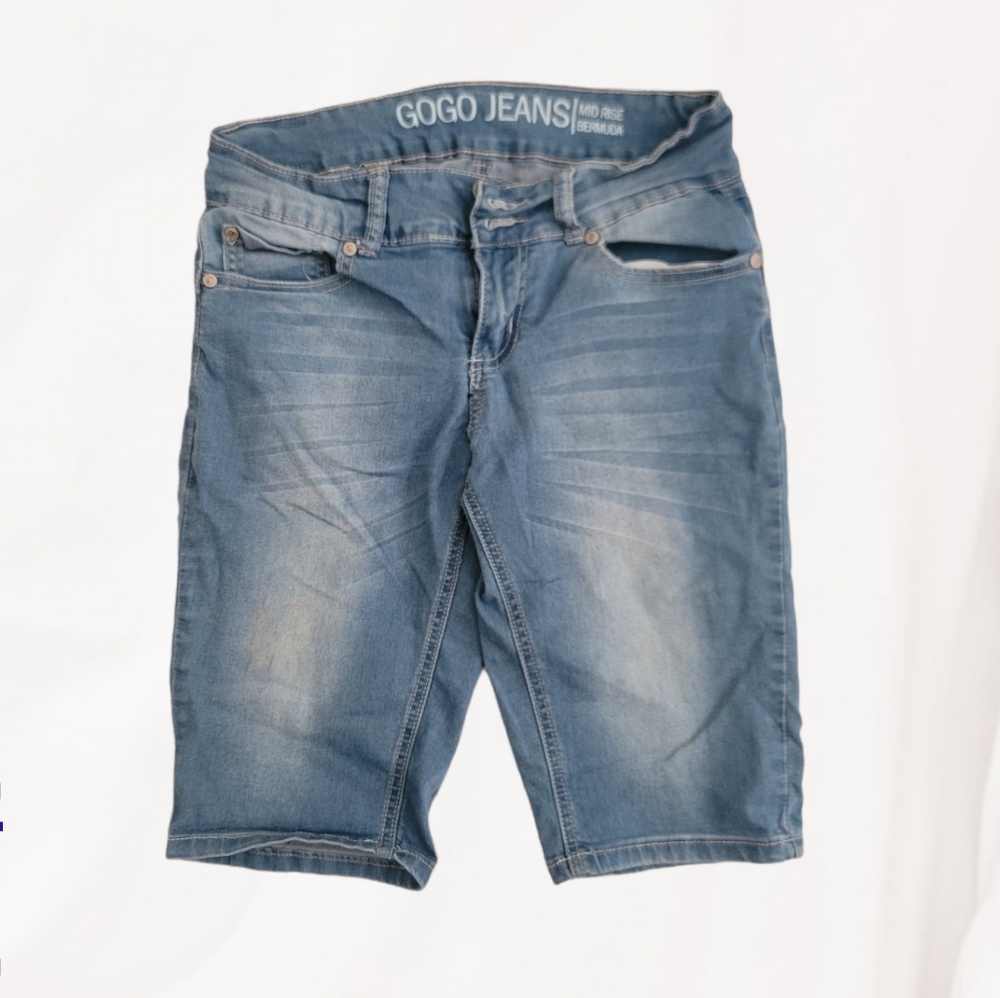 Bermuda shorts blue denim
